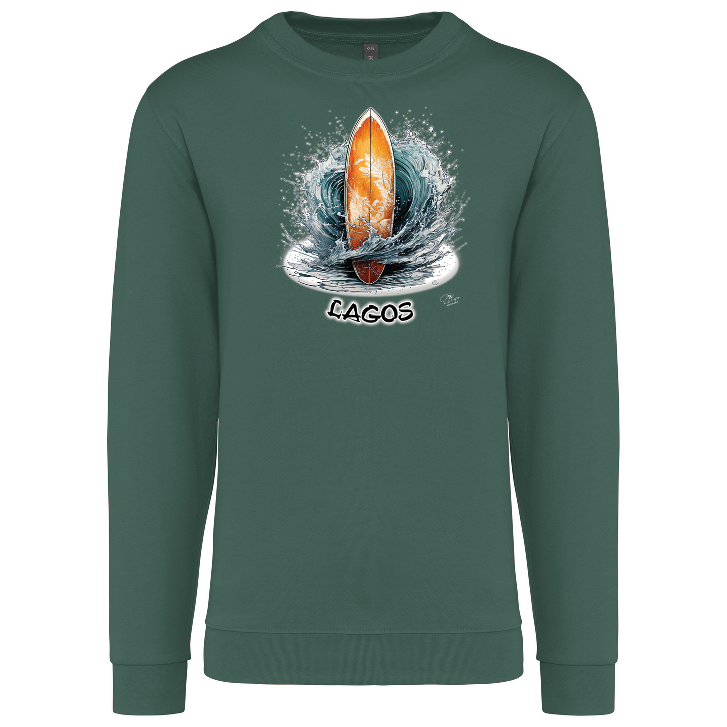 Sweatshirt Kariban sem Capuz Prancha Lagos
