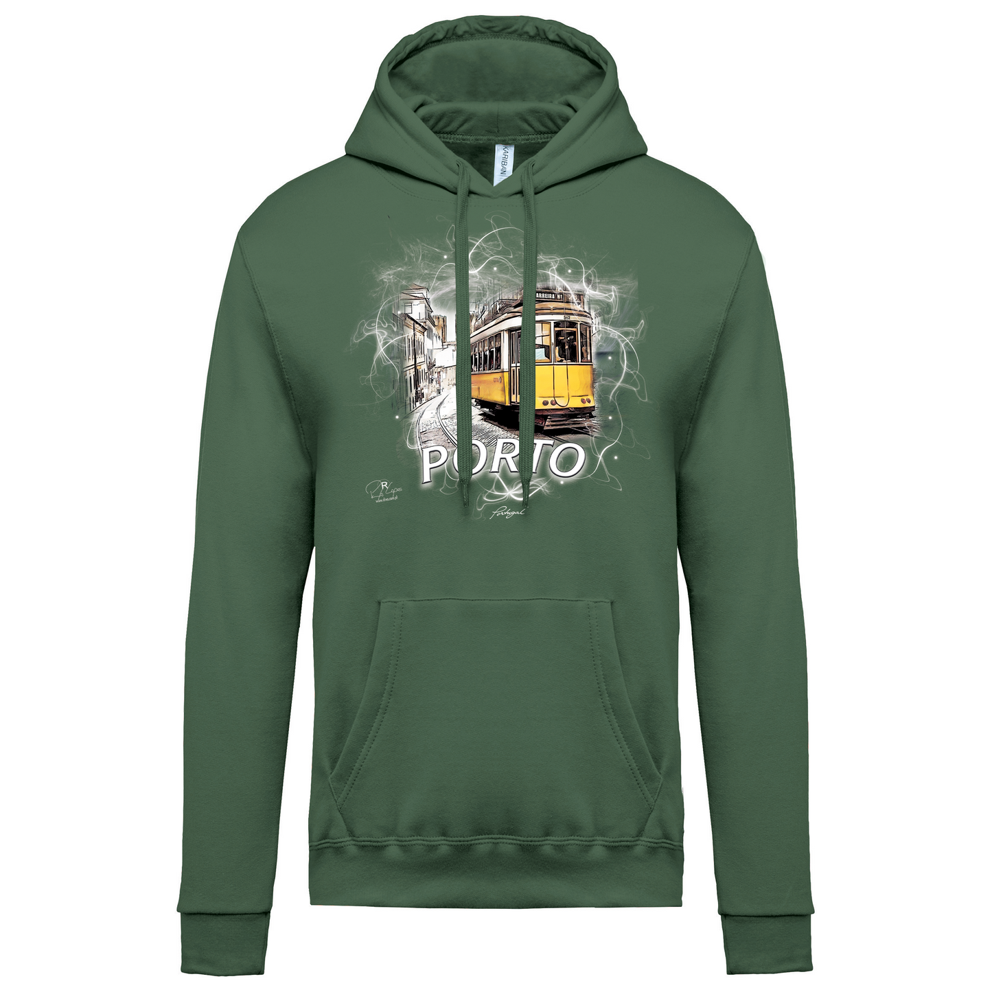 Sweatshirt Kariban com Capuz Carreira 28 Porto