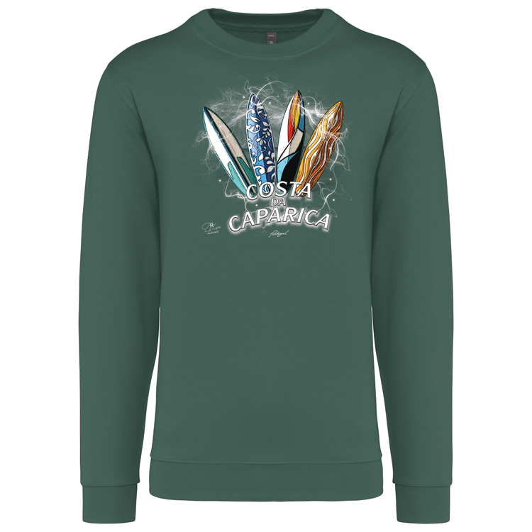 Sweatshirt Kariban sem Capuz Surfboards Costa da Caparica