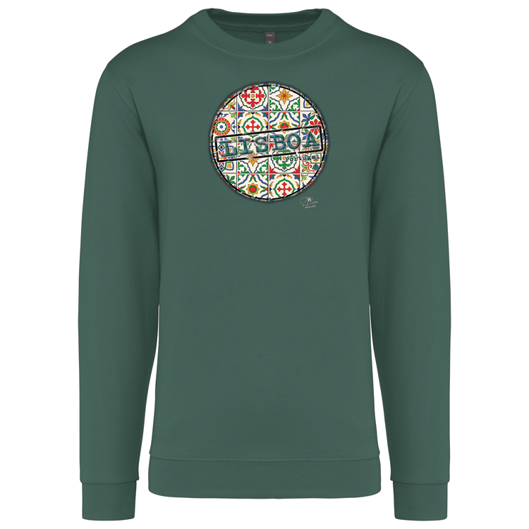 Sweatshirt Kariban sem Capuz Pin Lisboa