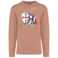 Sweatshirt Kariban sem Capuz Templário Óbidos