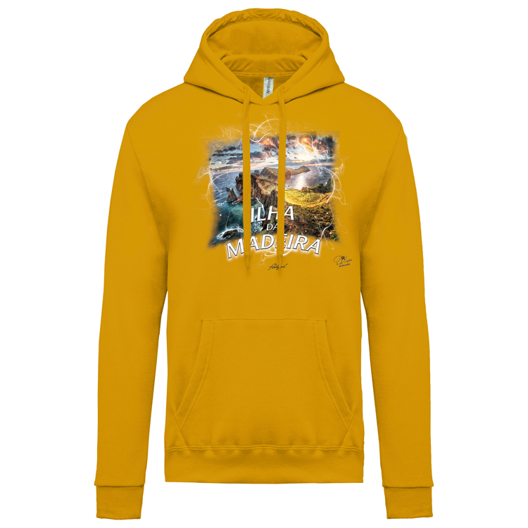 Sweatshirt Kariban com Capuz Ponta de São Lourenço