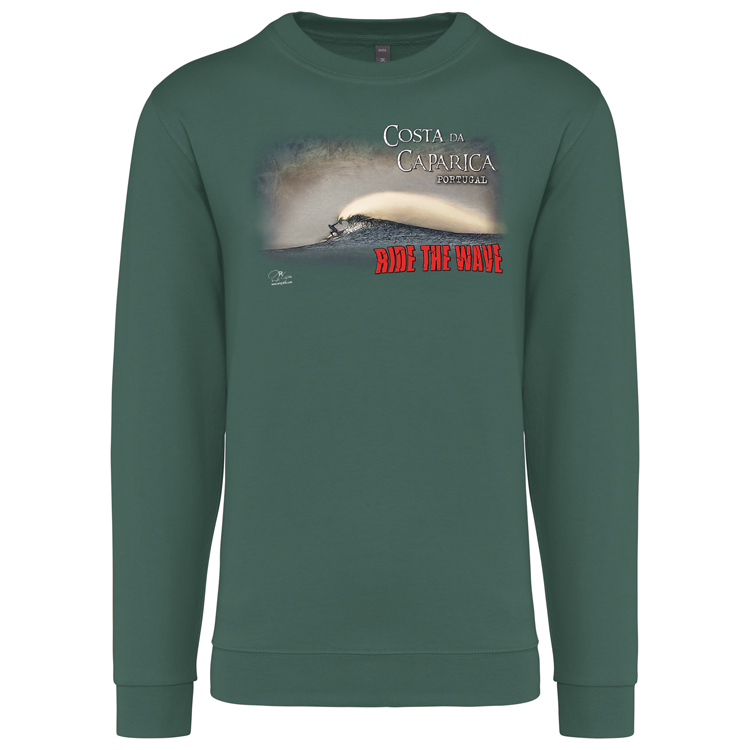 Sweatshirt Kariban sem Capuz Ride the Wave Costa da Caparica