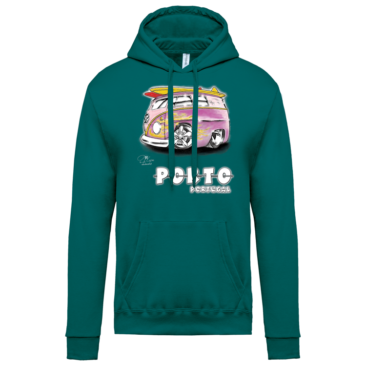 Sweatshirt Kariban com Capuz Gorduxinha Porto