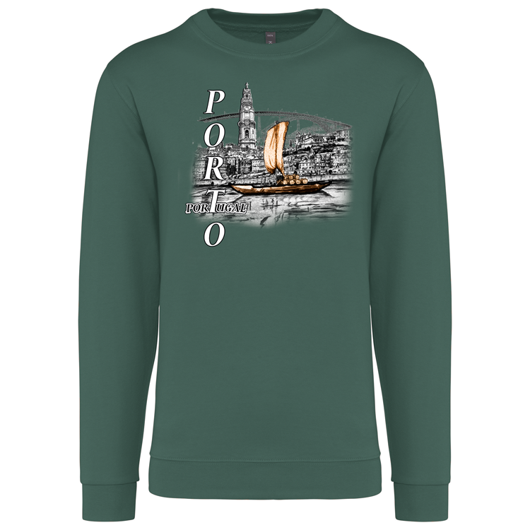 Sweatshirt Kariban sem Capuz Ribeira