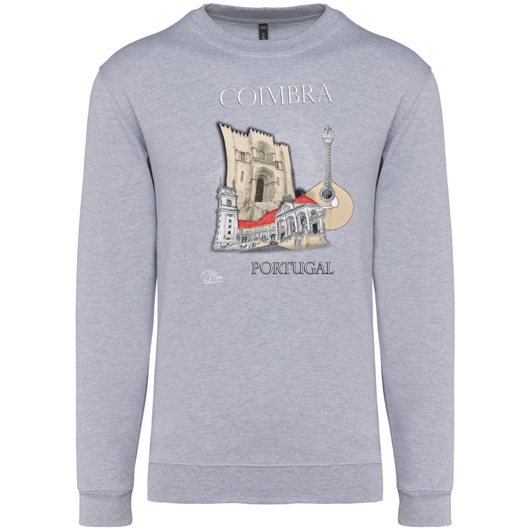 Sweatshirt Kariban sem Capuz Sé de Coimbra