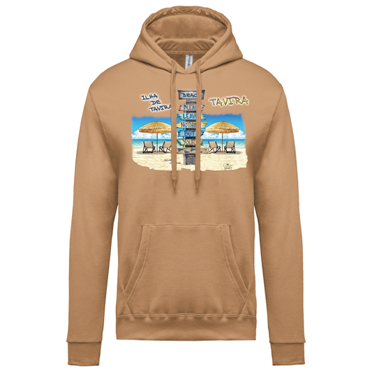 Sweatshirt Kariban com Capuz Pegadas Tavira