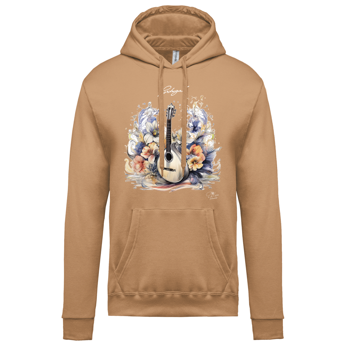 Sweatshirt Kariban com Capuz Guitarra Portuguesa