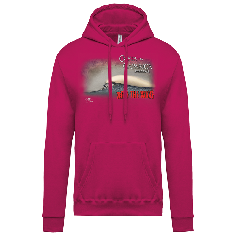 Sweatshirt Kariban com Capuz Ride the Wave Caparica