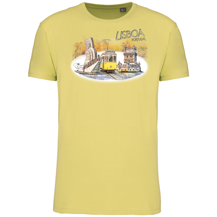T-Shirt Algodão Biológico Monumentos Belém