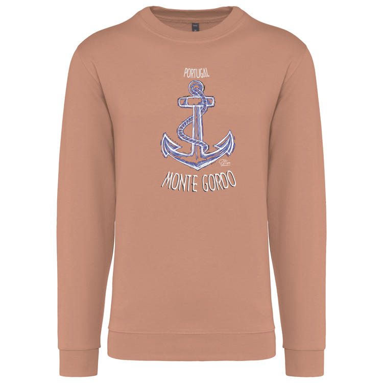 Sweatshirt Kariban sem Capuz Âncora Monte Gordo