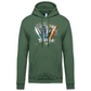 Sweatshirt Kariban com Capuz Surfboards Tavira