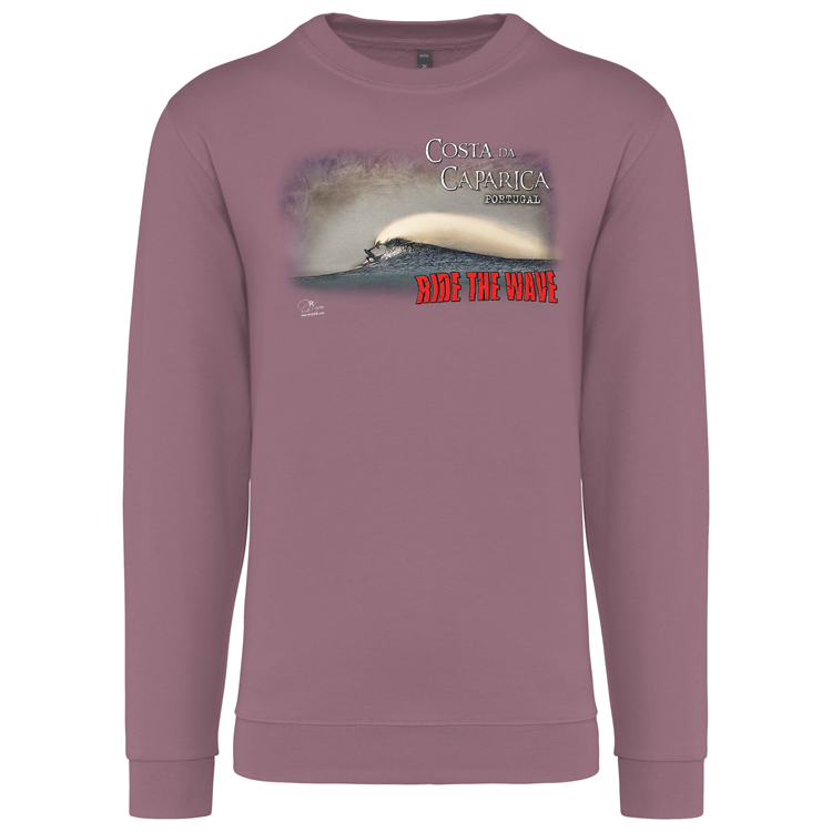 Sweatshirt Kariban sem Capuz Ride the Wave Costa da Caparica