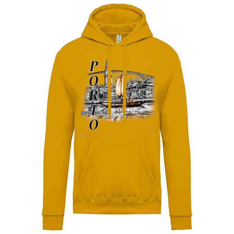 Sweatshirt Kariban com Capuz Ribeira