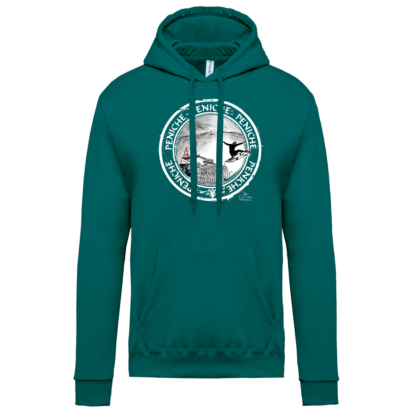Sweatshirt Kariban com Capuz Selo Peniche