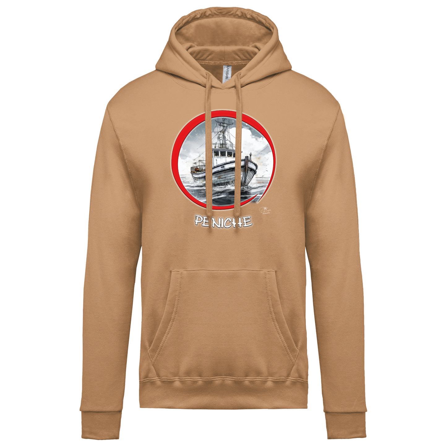 Sweatshirt Kariban com Capuz Traineira Peniche