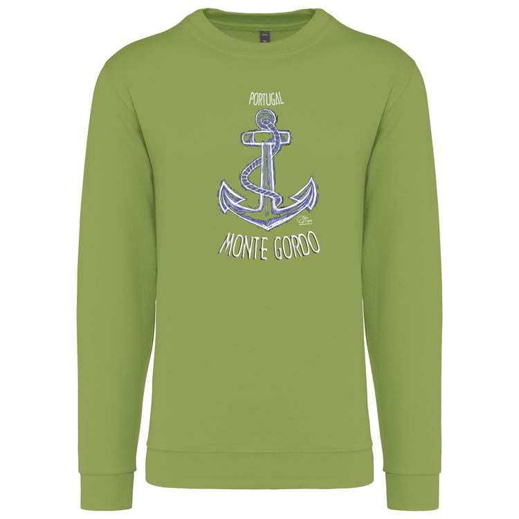 Sweatshirt Kariban sem Capuz Âncora Monte Gordo