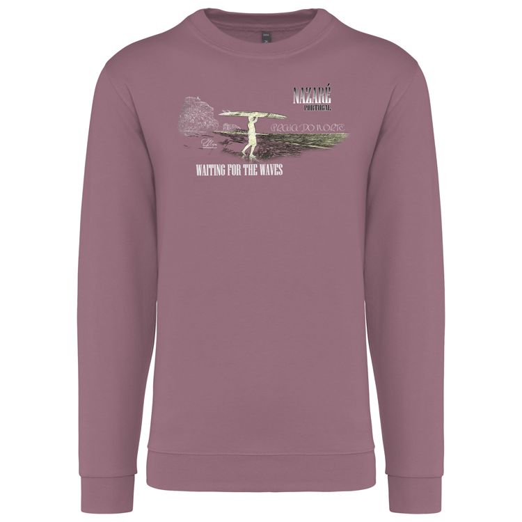 Sweatshirt Kariban sem Capuz Praia do Norte