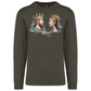 Sweatshirt Kariban sem Capuz King and Queen Óbidos