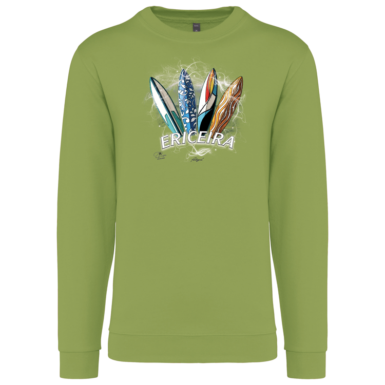 Sweatshirt Kariban sem Capuz Surfboards Ericeira