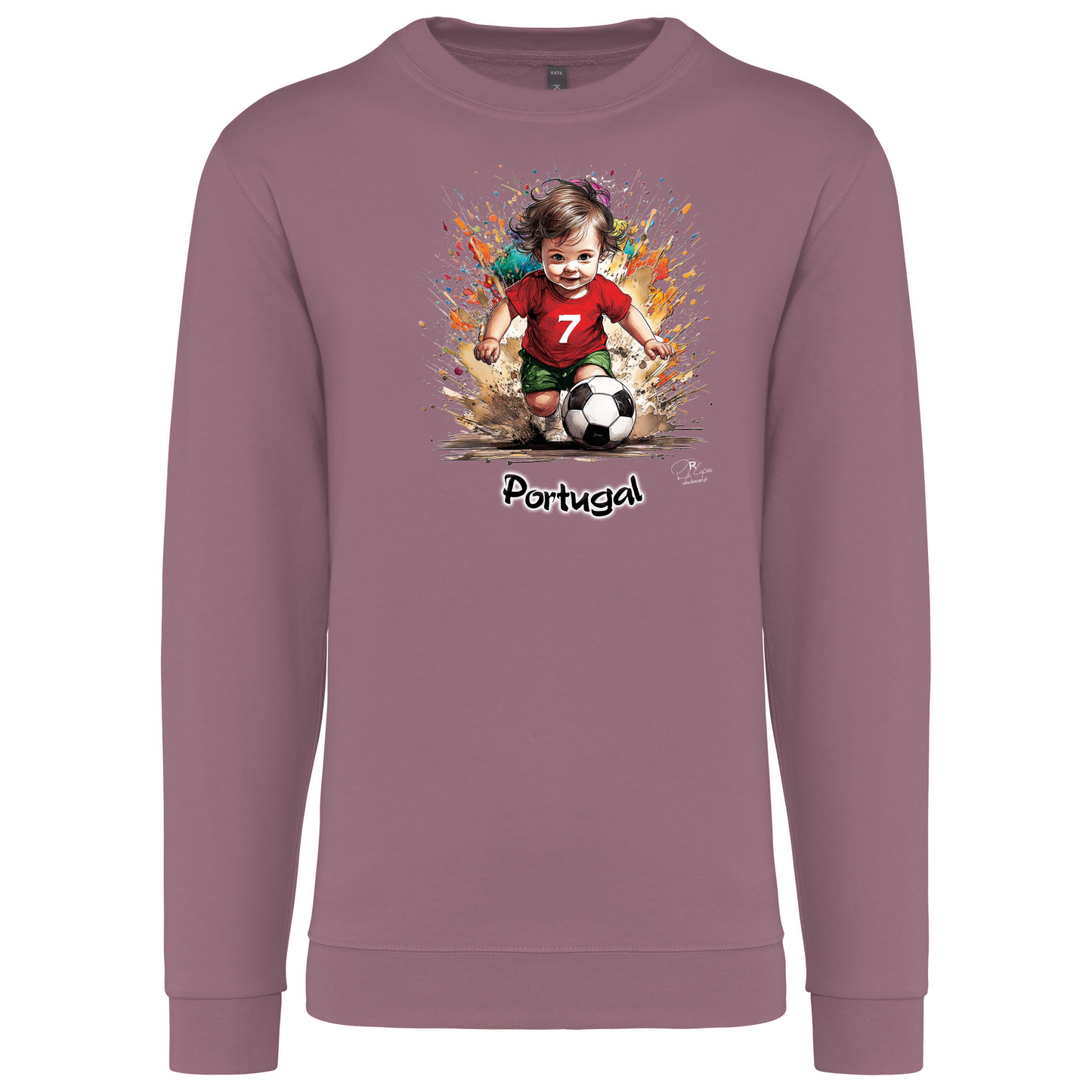 Sweatshirt Kariban sem Capuz 7 Portugal
