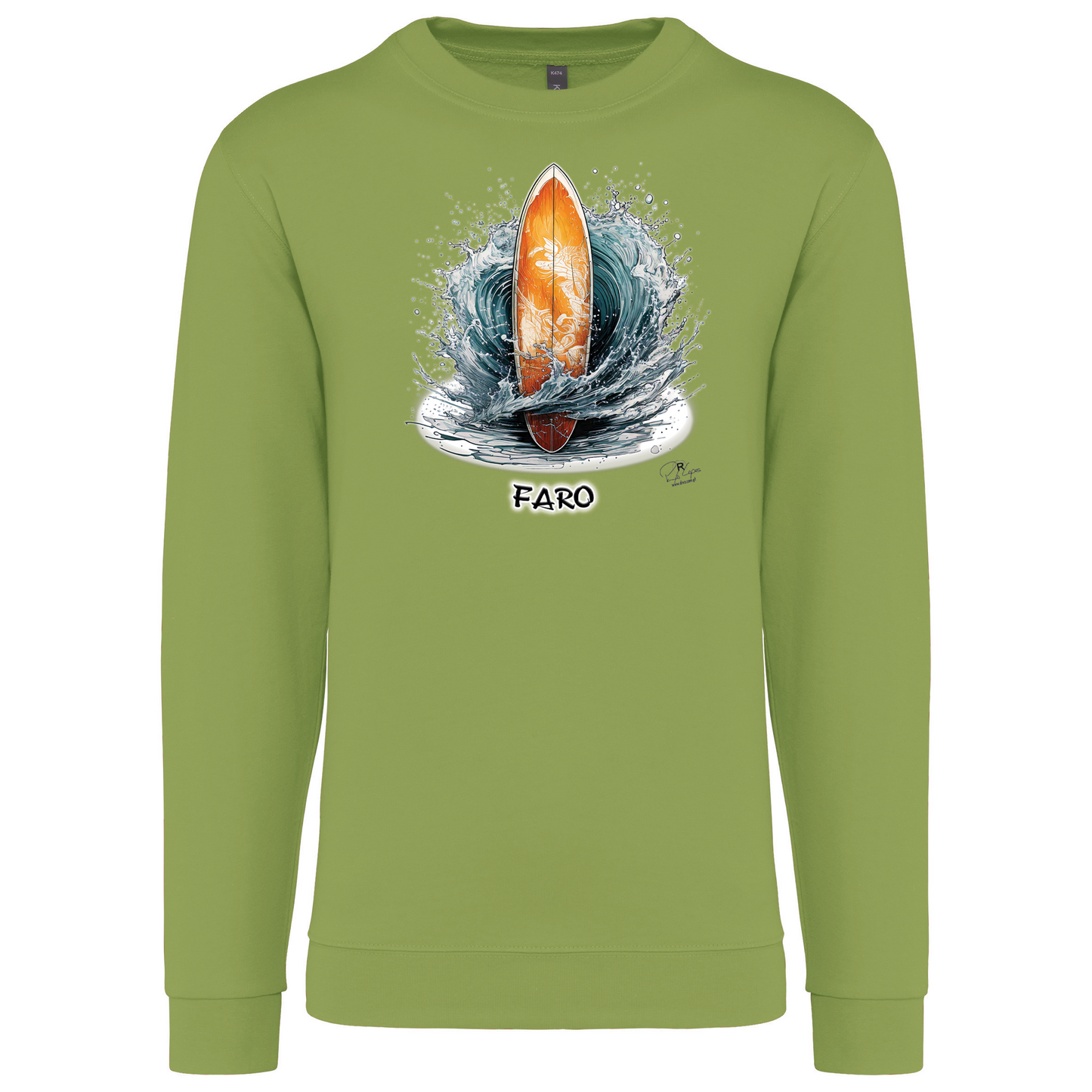 Sweatshirt Kariban sem Capuz Prancha Faro