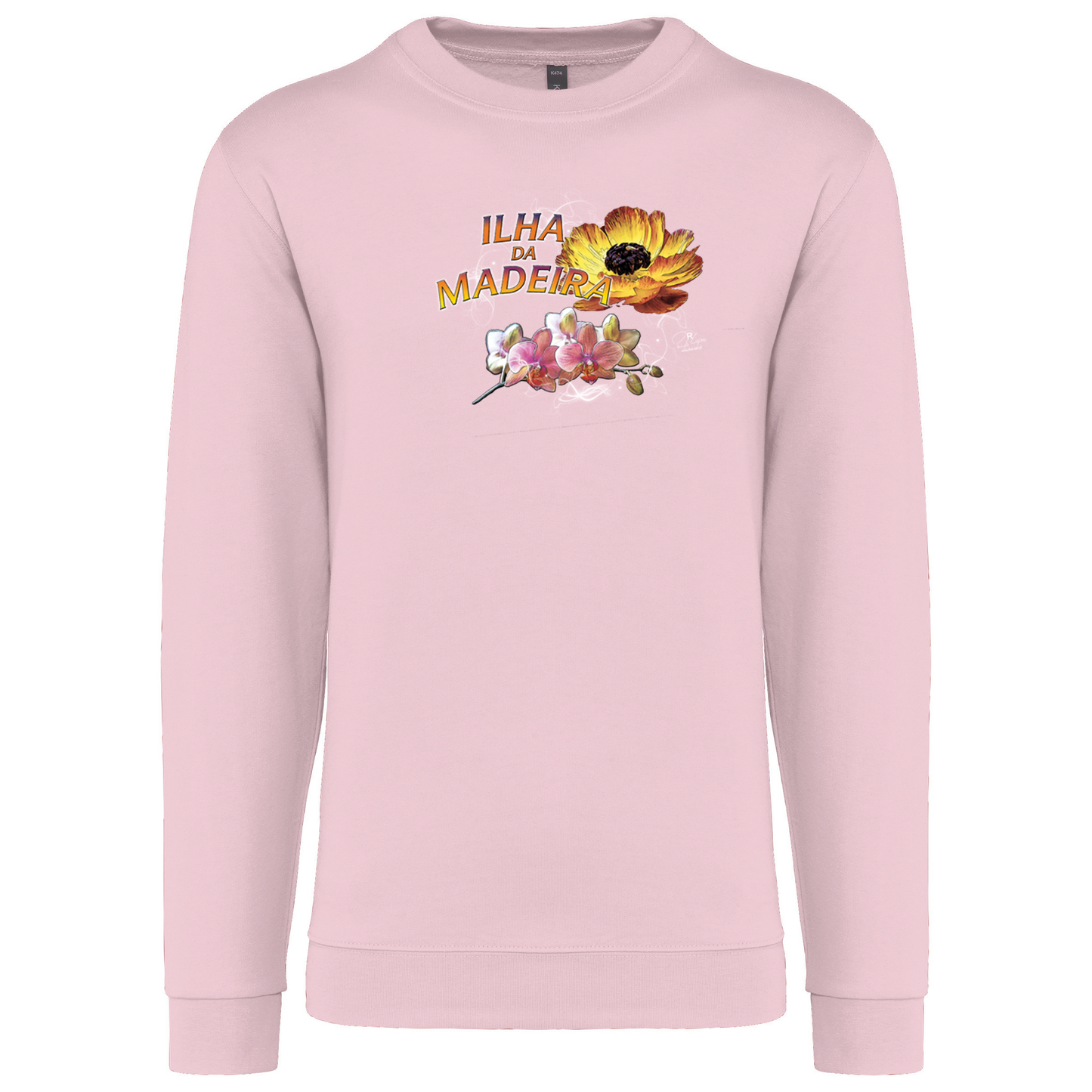 Sweatshirt Kariban sem Capuz Madeira Flowers