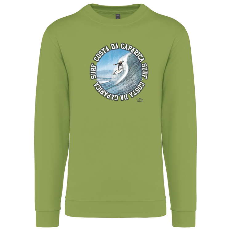Sweatshirt Kariban sem Capuz Monster Waves 2 Costa da Caparica