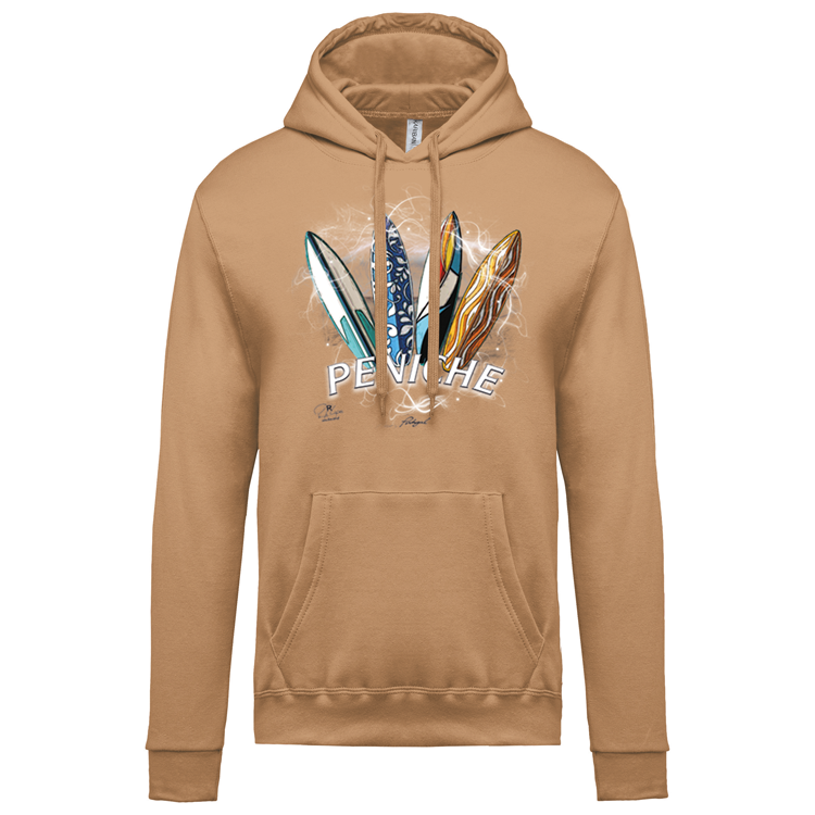 Sweatshirt Kariban com Capuz Surfboards Peniche