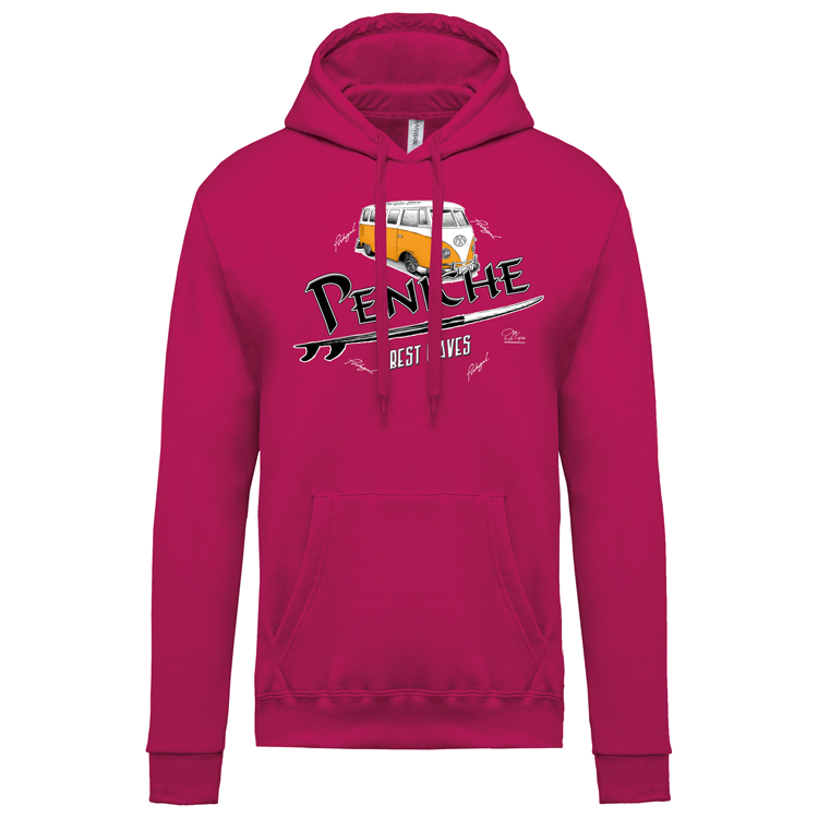 Sweatshirt Kariban com Capuz Pão de Forma Peniche