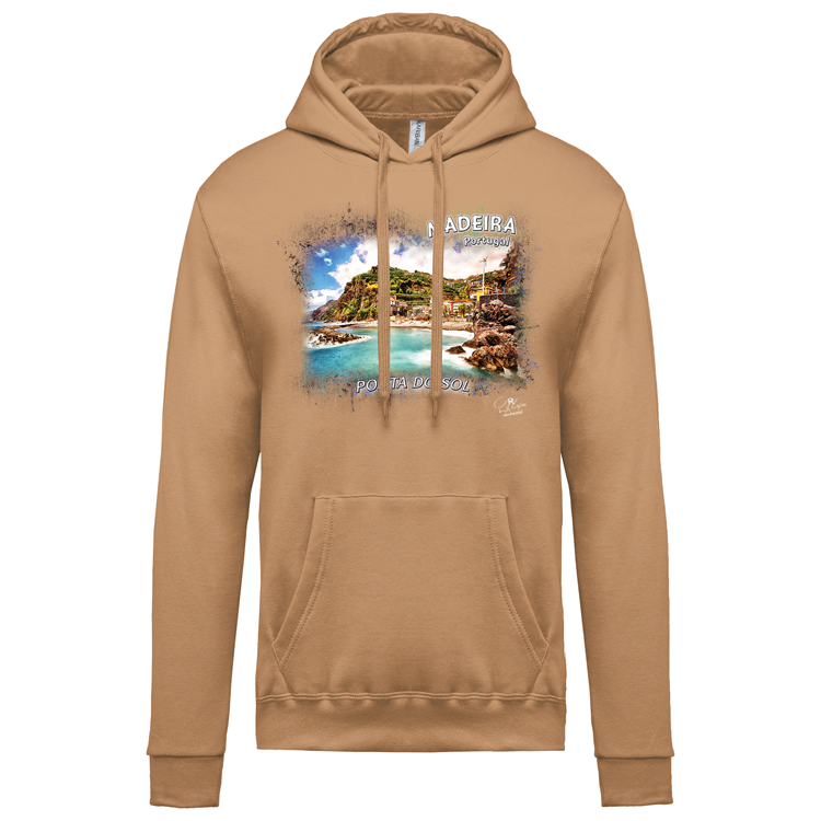 Sweatshirt Kariban com Capuz Ponta do Sol