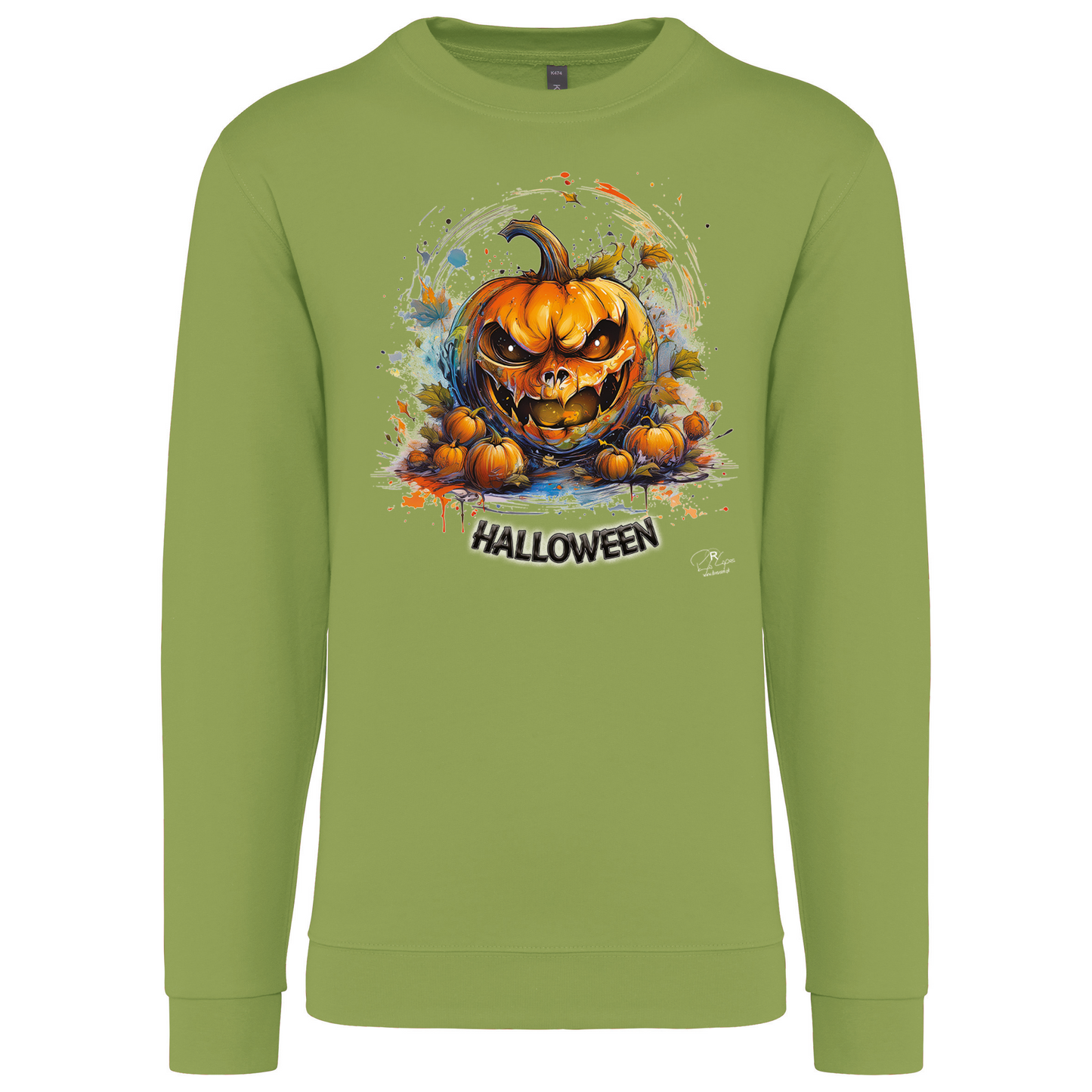 Sweatshirt Kariban sem Capuz Abóbora
