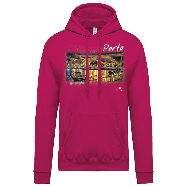 Sweatshirt Kariban com Capuz Porto by Night