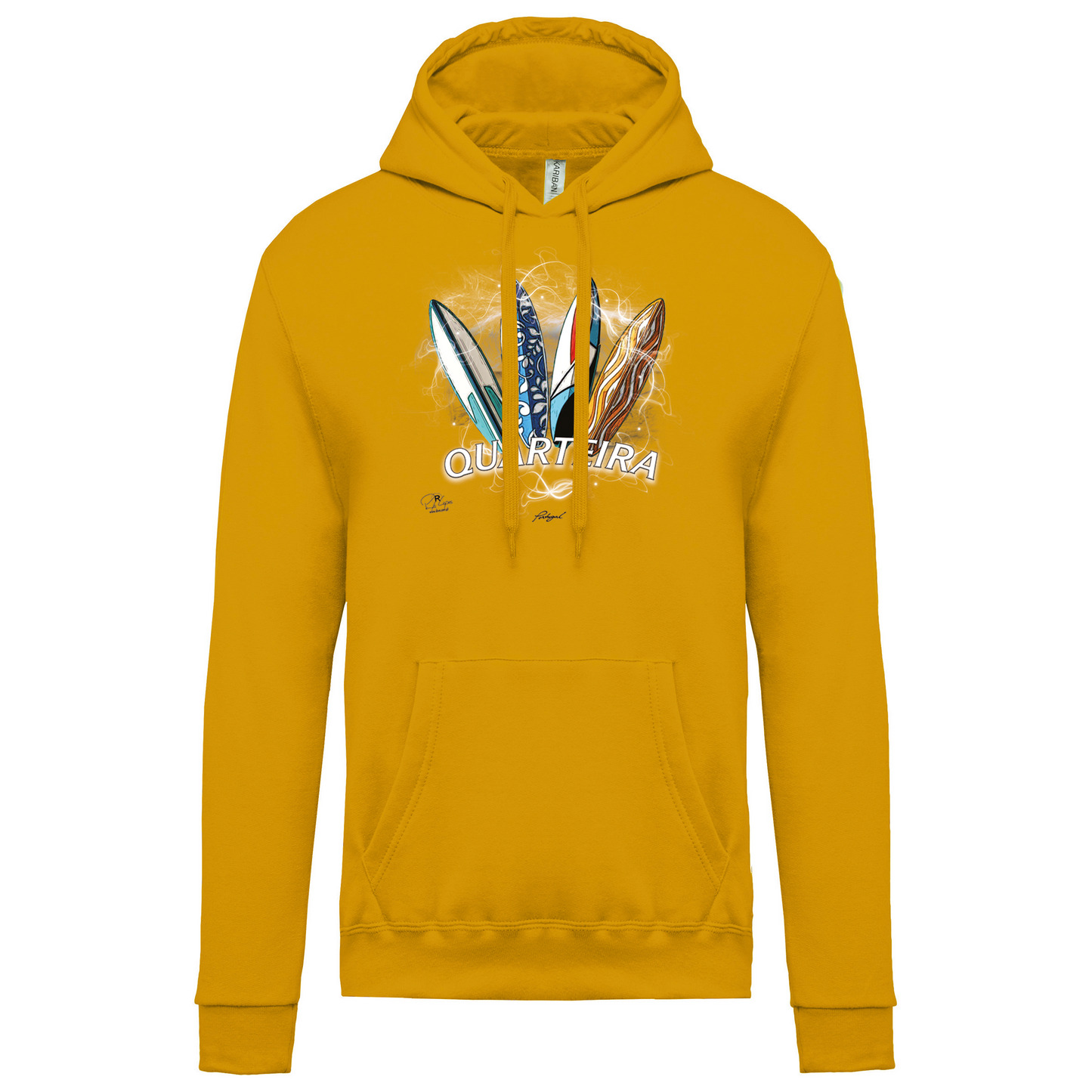 Sweatshirt Kariban com Capuz Surfboards Quarteira