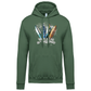 Sweatshirt Kariban com Capuz Surfboards Vila Real Stº António