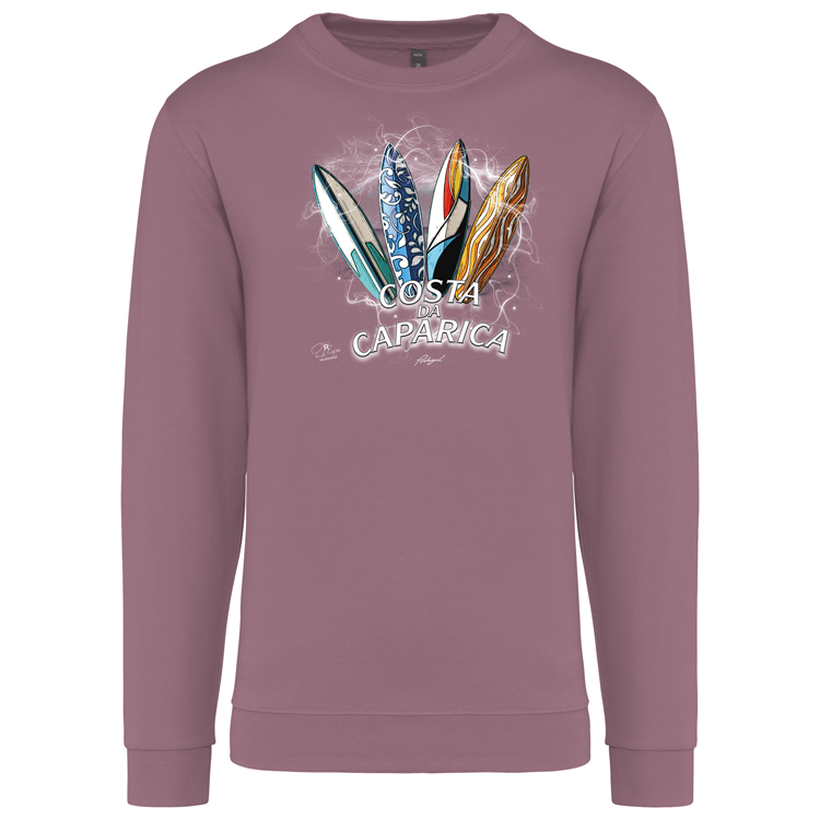 Sweatshirt Kariban sem Capuz Surfboards Costa da Caparica