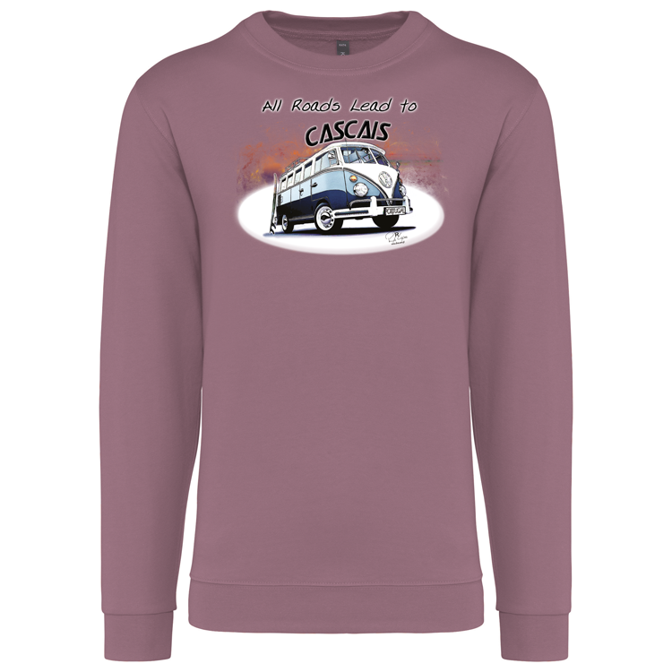 Sweatshirt Kariban sem Capuz All Roads Lead to Cascais