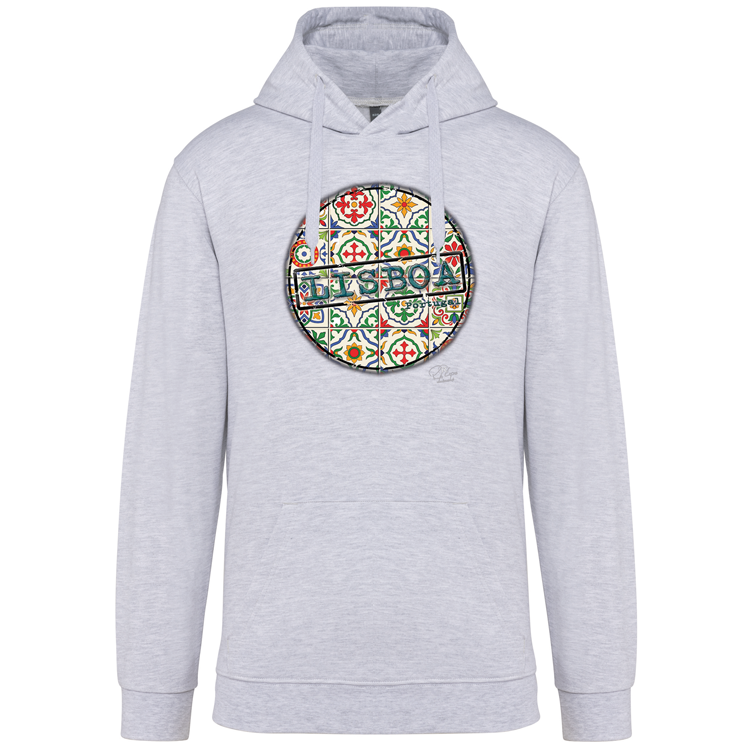 Sweatshirt Kariban com Capuz Pin Lisboa