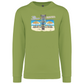 Sweatshirt Kariban sem Capuz Pegadas Albufeira