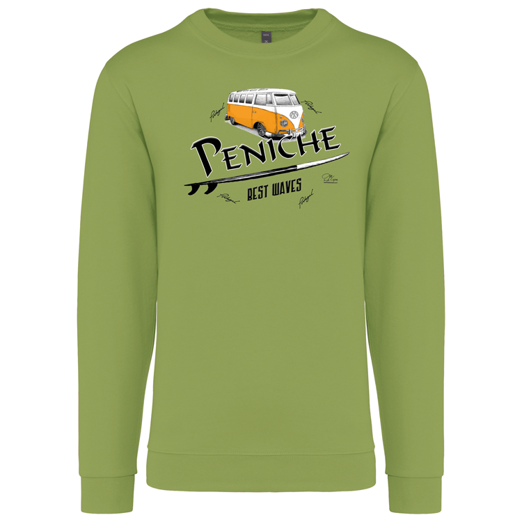 Sweatshirt Kariban sem Capuz Pão de Forma Peniche