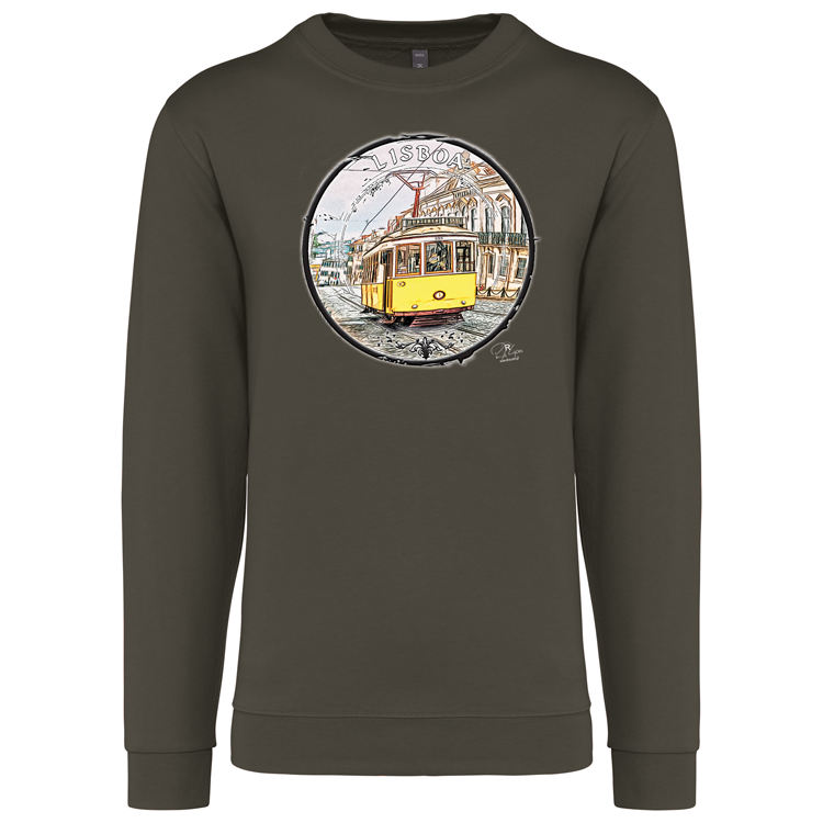Sweatshirt Kariban sem Capuz Calçada do Combro