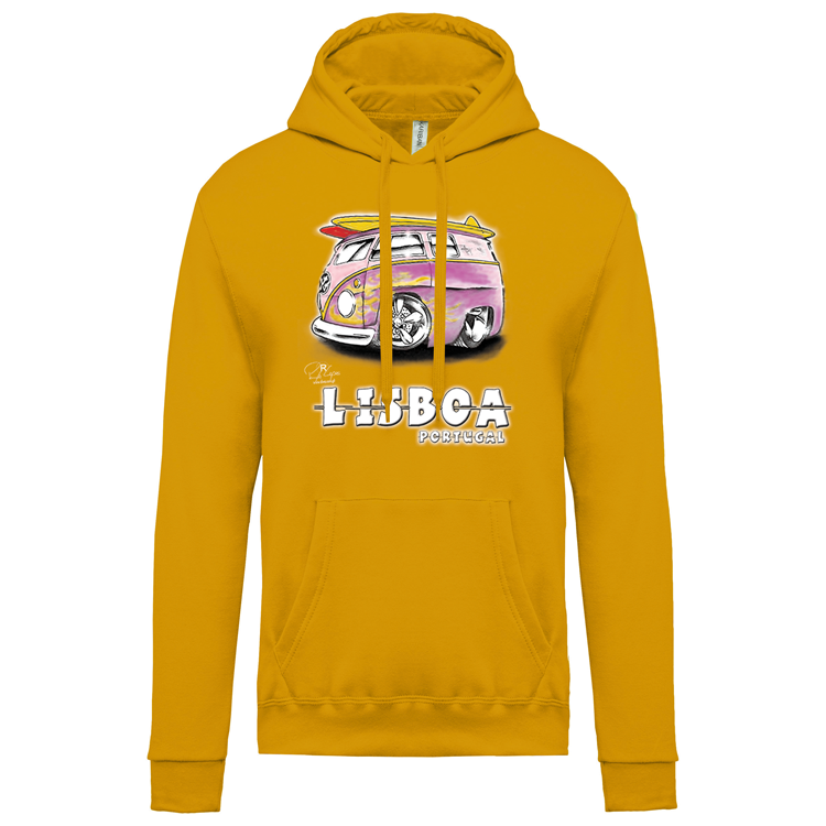 Sweatshirt Kariban com Capuz Gorduxinha Lisboa