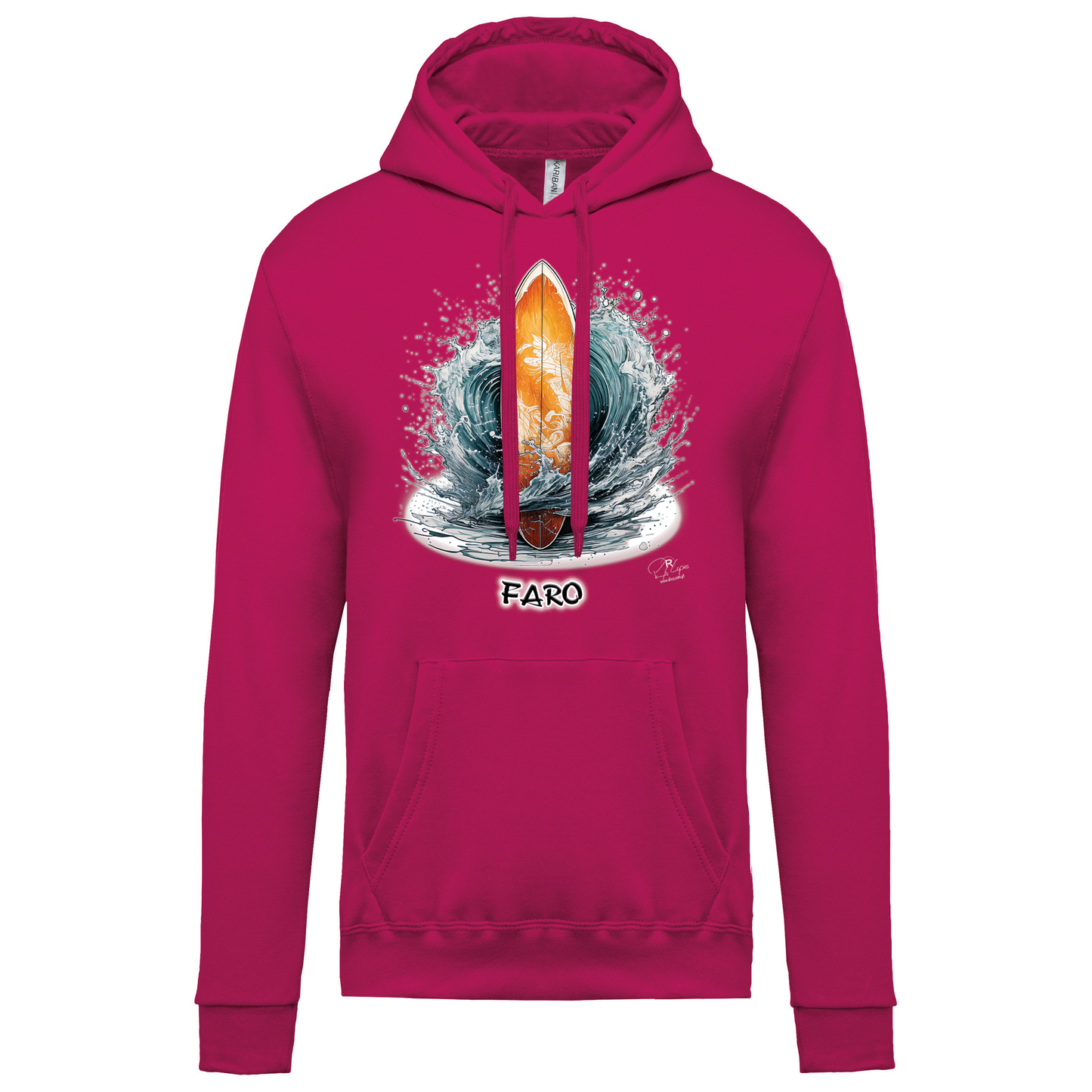 Sweatshirt Kariban com Capuz Prancha Faro