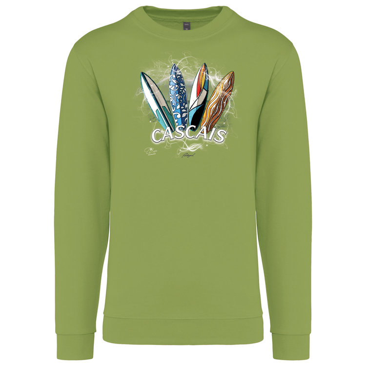 Sweatshirt Kariban sem Capuz Surfboards Cascais