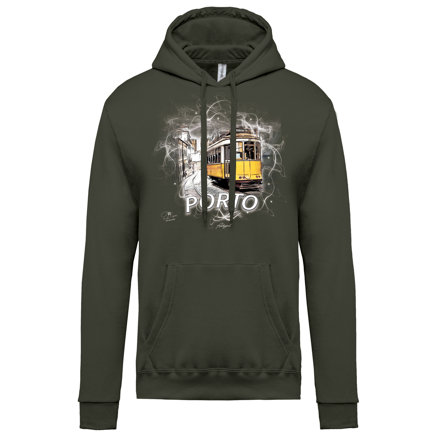 Sweatshirt Kariban com Capuz Carreira 28 Porto