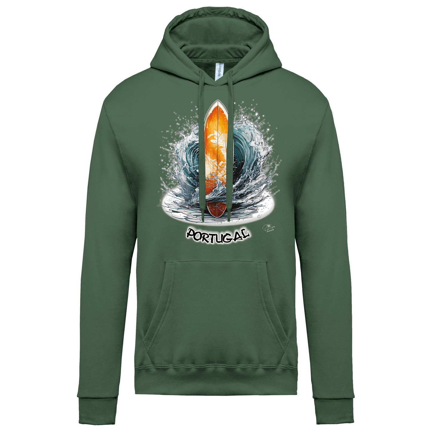 Sweatshirt Kariban com Capuz Prancha Portugal