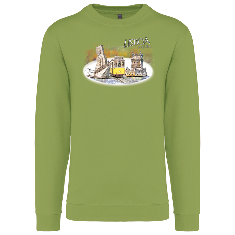Sweatshirt Kariban sem Capuz Monumentos Belém