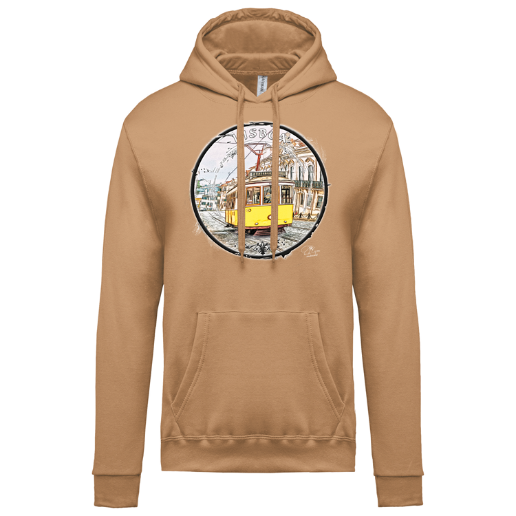 Sweatshirt Kariban com Capuz Calçada do Combro