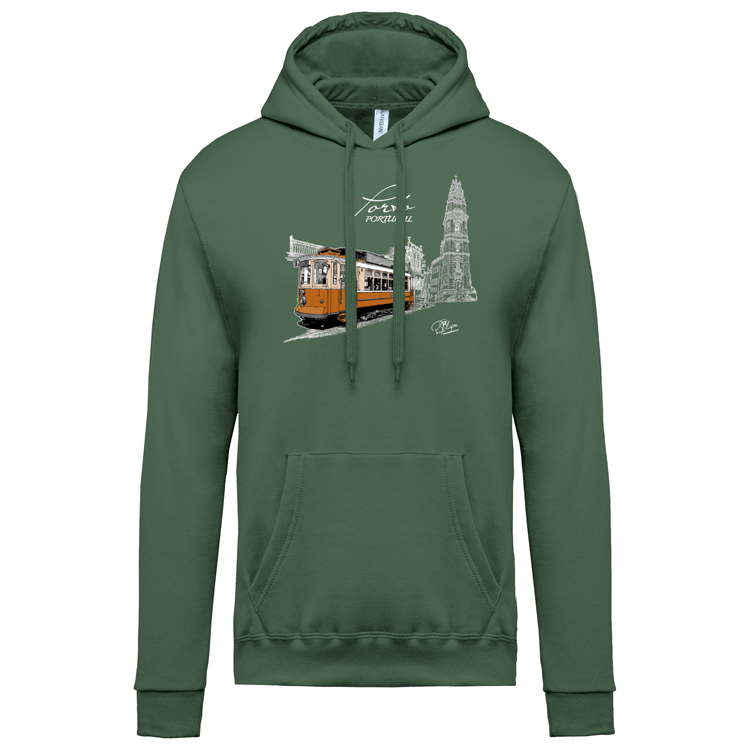 Sweatshirt Kariban com Capuz Clérigos