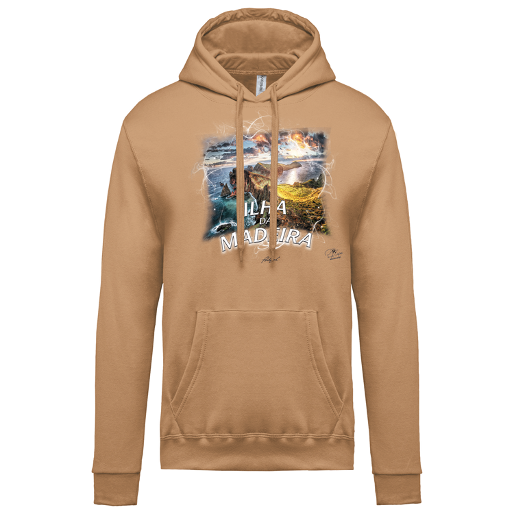 Sweatshirt Kariban com Capuz Ponta de São Lourenço